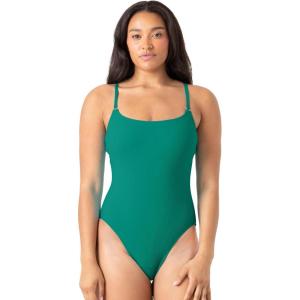 imageNautica Womens OnePiece Swimsuit  Slimming Tummy Control Bathing Suit QuickDry Fabric Bikini SwimsuitGreen