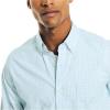 imageNautica Mens Gingham ShirtSoft Blue