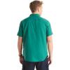 imageNautica Mens Sustainably Crafted Linen ShortSleeve ShirtGreen Leaf