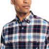 imageNautica Mens Sustainably Crafted Plaid Flannel ShirtMarshmallow