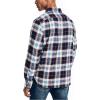imageNautica Mens Sustainably Crafted Plaid Flannel ShirtMarshmallow