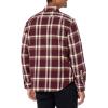 imageNautica Mens Sustainably Crafted Plaid Flannel ShirtShipwreck Burgundy