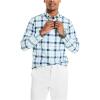 imageNautica Mens Sustainably Crafted Plaid ShirtBright White1