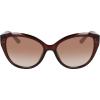 imageNautica Womens N2241s Cat Eye SunglassesCrystal Brown