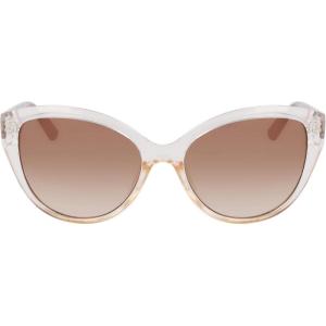 imageNautica Womens N2241s Cat Eye SunglassesCrystal Beige