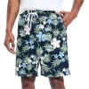 imageNautica Mens Sustainably Crafted 85quot Printed Cabana ShortNavy