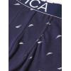 imageNautica Mens Cotton Stretch 4 Pack Boxer BriefsNautica RedHeather GreyOrcasSail Print