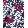 imageNautica Mens Cotton Stretch 4 Pack Boxer BriefsNautica RedHeather GreyPin StripeBold Anchor