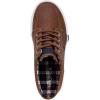 imageNautica Kids Boys LaceUp Fashion Sneakers LowTop Dress Shoes for Youth  Big KidLittle KidTanchestnut