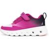 imageNautica Kids Fashion Sneaker Athletic Running Shoe with One Strap Boys  GirlsToddlerLittle KidWhite Fushia Peach