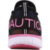 imageNautica Kids Girls Metallic Fashion Sneaker LaceUp Athletic Running Shoe I kappil I Big Kid  Little Kid  ToddlerBlack Bright Rainbow