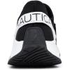imageNautica Kids Running Sneakers  Comfortable Shoes for Boys and Girls  Sizes for Big ampamp Little Kids LaceUpBungee ManalapinBlack Whitemikyle