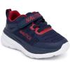 imageNautica Kids Fashion Sneaker Athletic Running Shoe with One Strap Boys  GirlsToddlerLittle KidNavy Redmorris