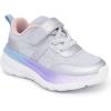 imageNautica Kids Fashion Sneaker Athletic Running Shoe with One Strap Boys  GirlsToddlerLittle KidSilver Mistmarigi