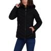 imageNautica Womens Short Chevron Packable Down JacketCaviar Black