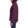 imageNautica Womens Short Chevron Packable Down JacketPurple