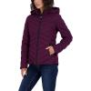imageNautica Womens Short Chevron Packable Down JacketPurple Tulip