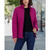imageNautica Womens Short Chevron Packable Down JacketRaspberry