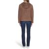 imageNautica Womens Solid Sherpa Zipup Hoodie JacketBarley