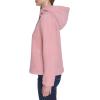 imageNautica Womens Solid Sherpa Zipup Hoodie JacketBridal Rose