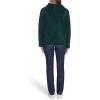 imageNautica Womens Solid Sherpa Zipup Hoodie JacketForest