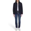 imageNautica Womens Solid Sherpa Zipup Hoodie JacketNight Sky