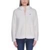imageNautica Womens Solid Sherpa Zipup Hoodie JacketSoft Ivory