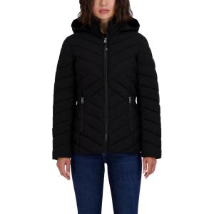 imageNautica Womens Short Chevron Packable Down JacketVintage Black