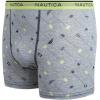 imageNautica Boys Stretch Performance Boxer Briefs 36 Pack  Breathable Underwear for Boys 618Grey Heather PrintQuiet GreyCharcoal 3pk