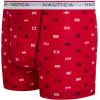 imageNautica Boys Stretch Performance Boxer Briefs 36 Pack  Breathable Underwear for Boys 618Red PrintBlackStripe 3pk