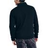 imageNautica mens Quarterzip SweatshirtTrue Black