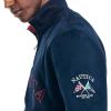 imageNautica mens Sustainably Crafted Quarterzip Colorblock SweatshirtNavy Seas