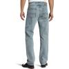 imageNautica Jeans Mens Straight Light Cross Hatch JeanRocky Point Blue