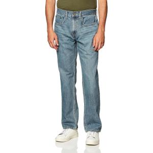 imageNautica Jeans Mens Straight Light Cross Hatch JeanRocky Point Blue