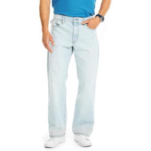 imageNautica Mens Loose Fit 5 Pocket Jean PantOcean Shallows Wash