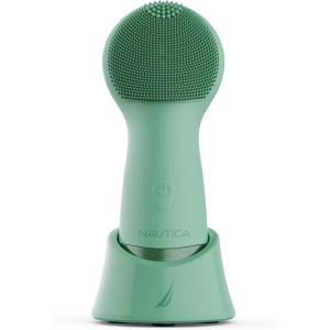 imageNautica PC130 Sonic Facial Cleansing Brush Made with Ultra Hygienic Soft Silicone Waterproof and Rechargeable Face Scrub Brush for Men ampamp Women  NavyPond