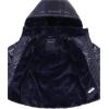 imageNautica Girls Heavyweight Hooded Winter Puffer Coat with Full Length ZipperPeacoat Sparkle