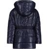 imageNautica Girls Heavyweight Hooded Winter Puffer Coat with Full Length ZipperPeacoat Sparkle