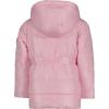 imageNautica Girls Heavyweight Hooded Winter Puffer Coat with Full Length ZipperPink Sparkle
