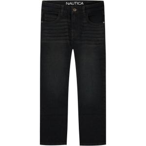 imageNautica Boys Classic Fit Straight Leg Denim Jeans 5Pocket Style Zipper Fly ampamp Button ClosureReservoir