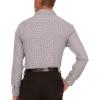 imageNautica Slim Fit Mens Dress Shirts Long Sleeve Performance Polyester Fabric Wrinkle Free 4Way StretchBlack Check