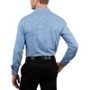 imageNautica Slim Fit Mens Dress Shirts Long Sleeve Performance Polyester Fabric Wrinkle Free 4Way StretchClassic Blue Plaid