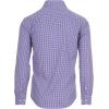 imageNautica Slim Fit Mens Dress Shirts Long Sleeve Performance Polyester Fabric Wrinkle Free 4Way StretchPurple and Blue Check