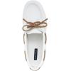 imageNautica Womens Casual Boat Shoes MocToe Loafers with Cushioned Insole Deck Fashion SneakerWhite