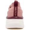 imageNautica Womens Fashion Sneaker LaceUp Running Shoe Casual Max Cushioning Walking Tennis SneakerMauve Burgundyvenera