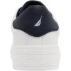 imageNautica Womens LaceUp Fashion Sneakers  LowTop Casual Walking ampamp Tennis Shoes with Platform or Regular HeelWhite Navykildate