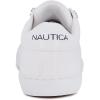 imageNautica Womens SlipOn Sneakers  Casual LowTop Walking Shoes  Comfortable NoLace Fashion Tennis StyleNitarawhite