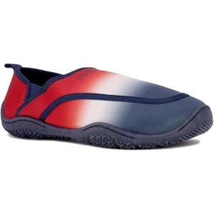 imageNautica Womens Water Shoes  Barefoot Swim ampamp Beach Footwear for Pool Surf and Summer Activities  QuickDry Aqua Sports ShoesRed White Blue Ombre