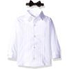 imageNautica BabyBoys 4Piece Tuxedo with Dress Shirt Bow Tie Jacket and PantsBlack Tuxedo