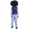 imageNautica Boys 4Piece Formal Suit Set with Vest Pants Collared Dress Shirt and TieLavendula